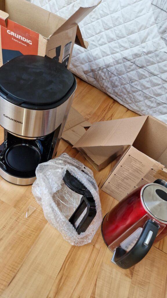 Kaffeemaschine mit Kaffeekanne